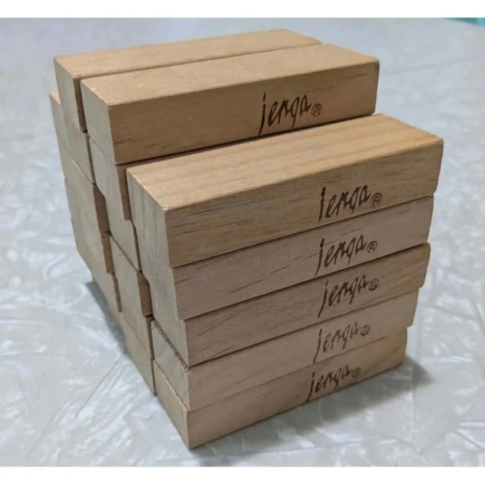 22 Jenga Blocks Spare/Replacement/Add-On Game Pieces